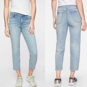 Athleta Light Wash Slim Straight Jean